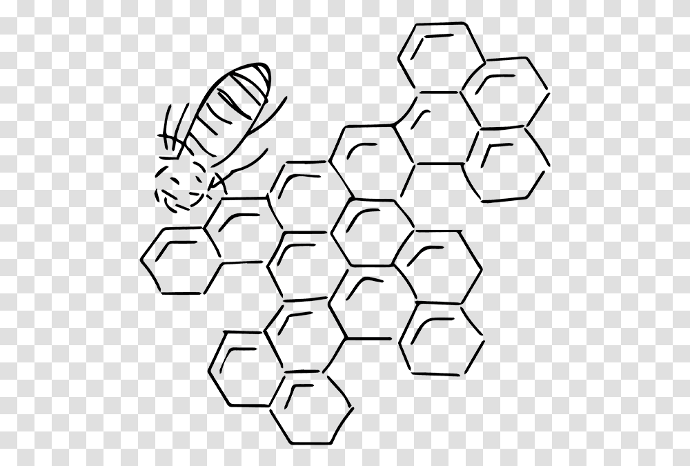 Organic And Non Gmo Ingredients Line Art, Honeycomb, Food, Soccer Ball, Football Transparent Png