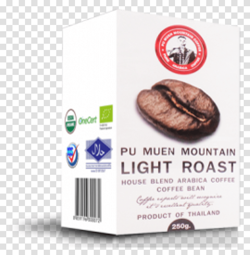 Organic Arabica Coffee Beans Light Roast Brown Bread, Plant, Pecan, Seed, Nut Transparent Png