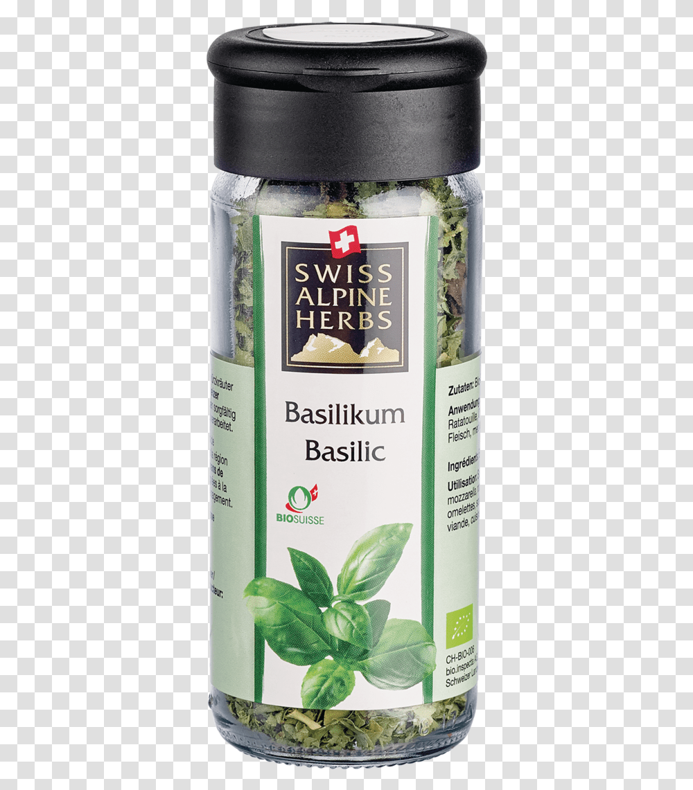 Organic Basil 8g Swiss Alpine Herbs, Beverage, Alcohol, Liquor, Plant Transparent Png