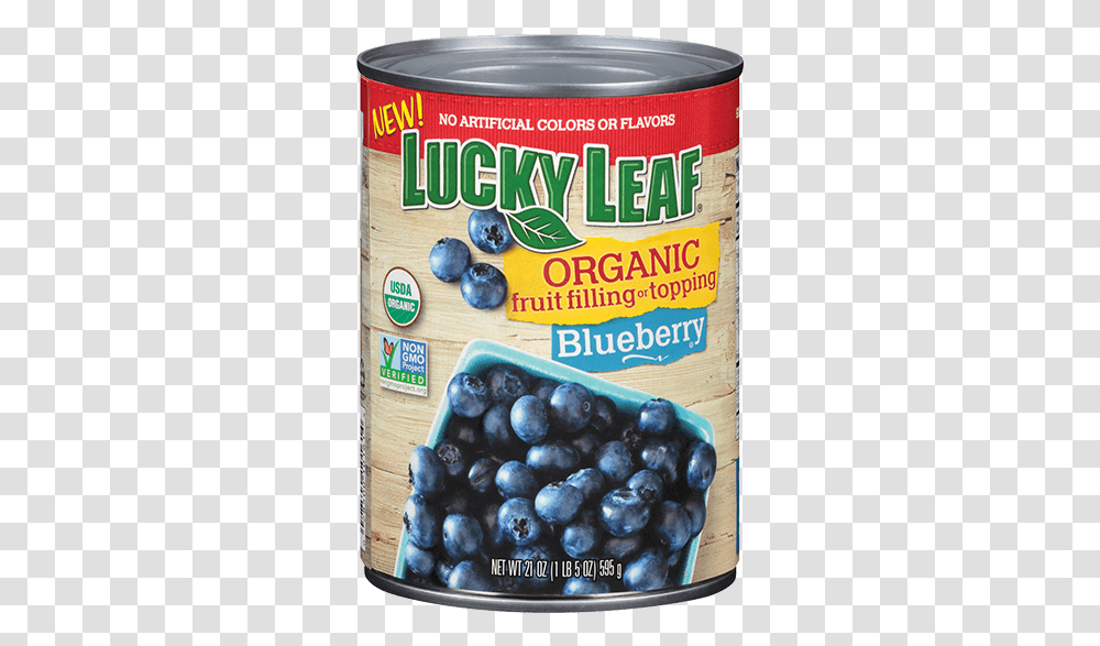 Organic Blueberry Fruit Filling Lucky Leaf Blueberry, Plant, Food Transparent Png