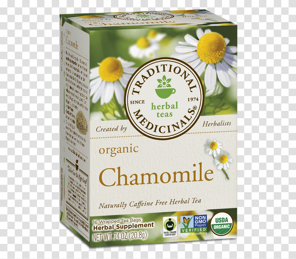Organic Chamomile Tea, Plant, Flower, Daisy, Herbal Transparent Png