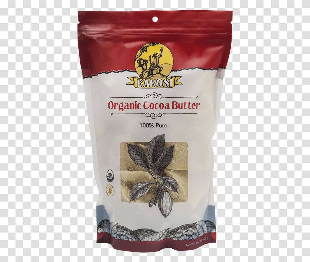 Organic Cocoa Butter Packaging And Labeling, Food, Plant, Flour, Powder Transparent Png