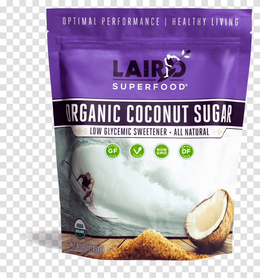 Organic Coconut Sugar Sweetener Laird Superfood Creamer Transparent Png