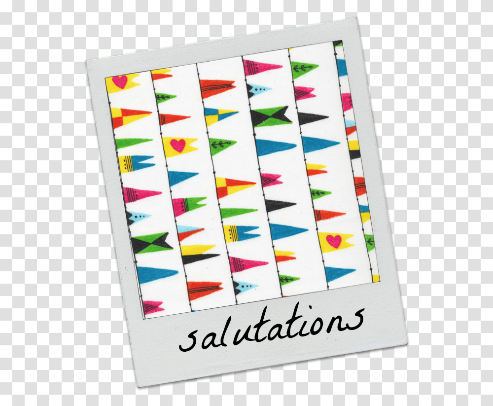 Organic Cotton Salutations Bunting Pennant Flag Paper, Rug, Advertisement, Word Transparent Png
