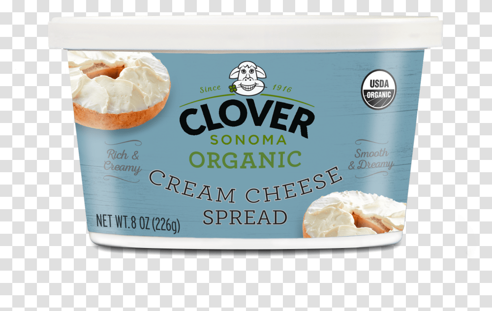 Organic Cream Cheese Spread Grated Parmesan, Dessert, Food, Creme, Whipped Cream Transparent Png