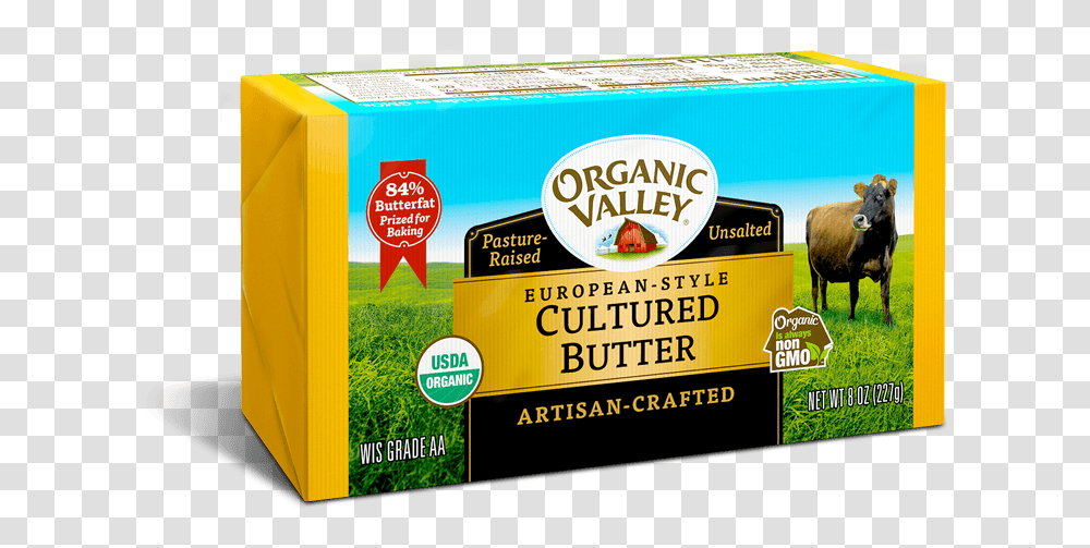 Organic Cultured Butter Salted, Cow, Plant, Grass, Vase Transparent Png