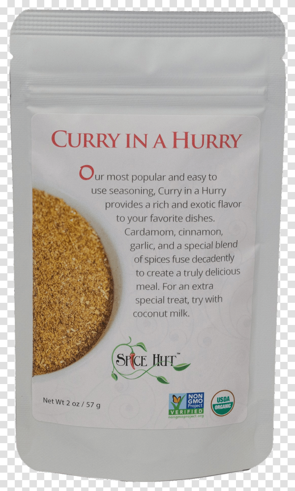 Organic Curry In A Hurry Spice, Seasoning, Food, Sesame, Bread Transparent Png