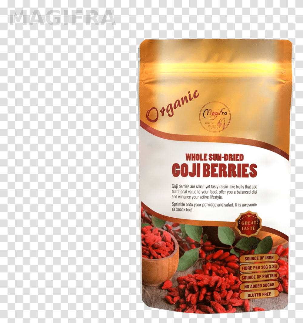 Organic Dried Goji Berries 150g1pcs Rose Hip, Plant, Food, Aluminium, Petal Transparent Png
