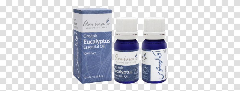 Organic Eucalyptus Essential Oil, Bottle, Cosmetics, Furniture, Label Transparent Png