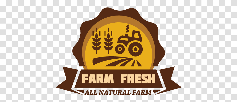 Organic Food Farm Logo Agriculture Agriculture Clipart, Poster, Advertisement, Text, Paper Transparent Png