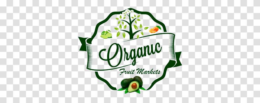 Organic Fruit Markets Design Vegetable Logo, Plant, Vegetation, Tree, Text Transparent Png