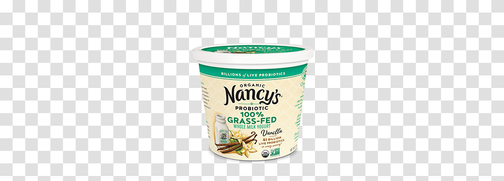 Organic Grass Fed Yogurt Nancys Yogurt, Dessert, Food, Flyer, Poster Transparent Png