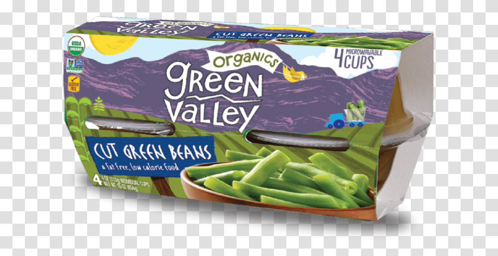Organic Green Valley Beans, Plant, Produce, Food, Vegetable Transparent Png