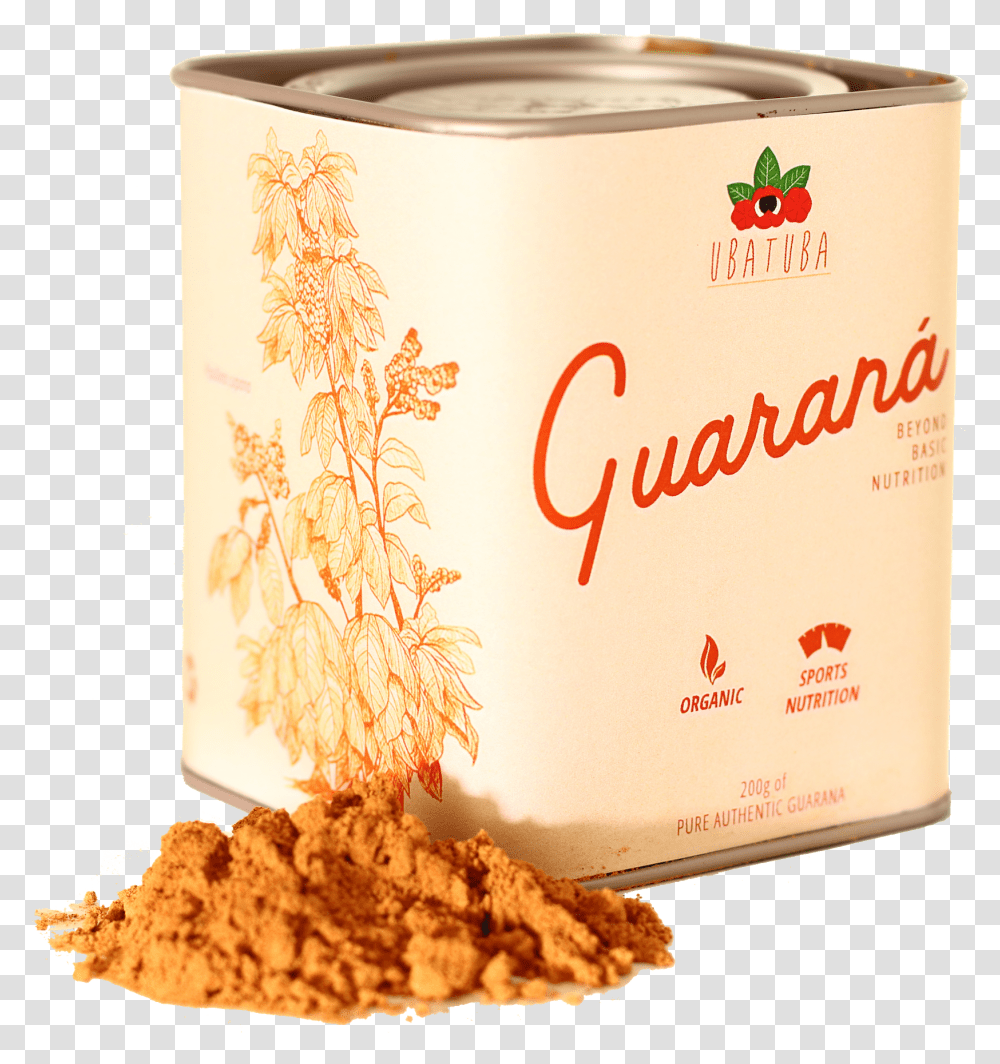 Organic Guarana Superfood For Smoothies Energy And Nut, Tin, Can, Canned Goods, Aluminium Transparent Png