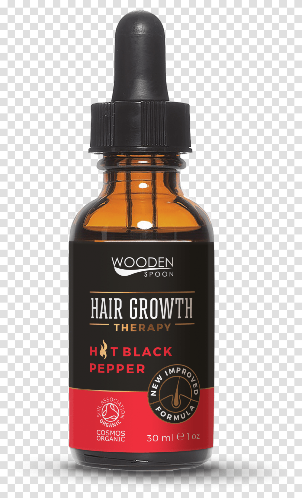 Organic Hair Growth Serum With Pepper Seed Oil Wooden Spoon Wooden Spoon Hajnveszt, Bottle, Cosmetics, Aftershave, Food Transparent Png