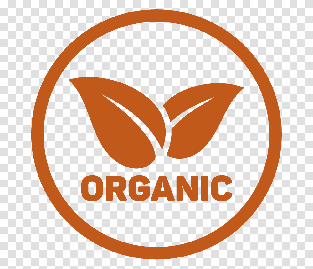 Organic Icon Icon Organic Fertilizer, Logo, Trademark, Plant Transparent Png