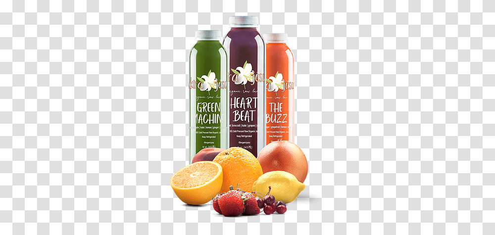 Organic Jusu Cold Pressed Juices Orange, Citrus Fruit, Plant, Food, Grapefruit Transparent Png