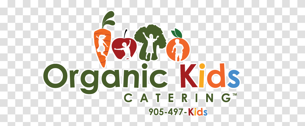 Organic Kids Catering Graphic Design, Text, Alphabet, Food, Plant Transparent Png