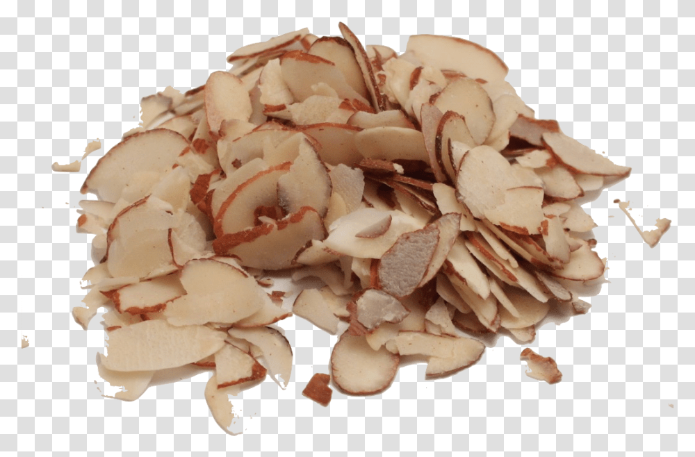 Organic Parrot Nuts Raw Almonds And Bird Avian Organics Chopped Almonds, Sliced, Plant, Food, Fungus Transparent Png