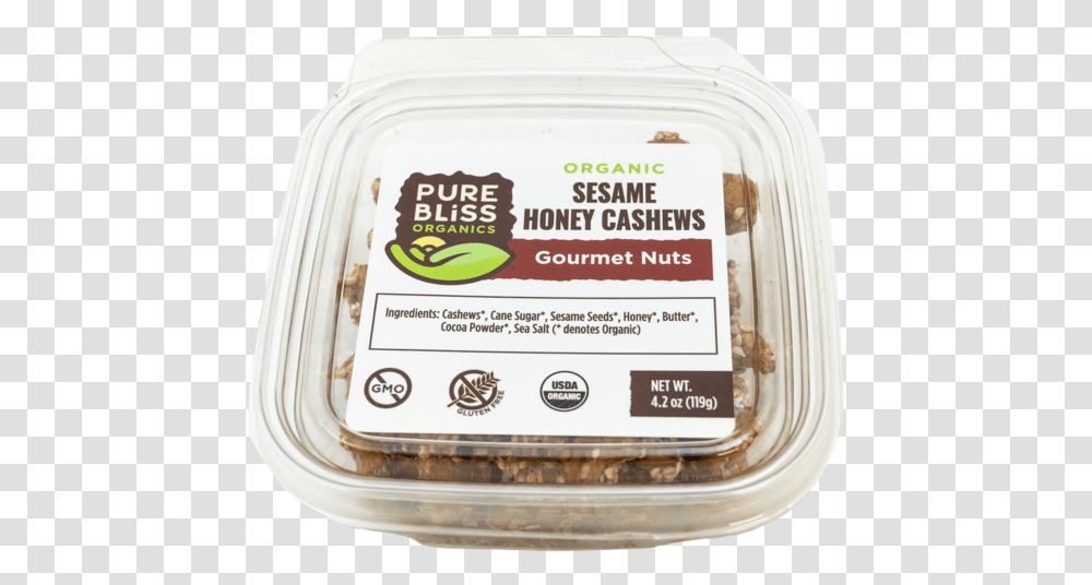 Organic Sesame Honey Cashews Gourmet Nuts Pure Bliss Nuts, Food, Sweets, Dessert, Plant Transparent Png