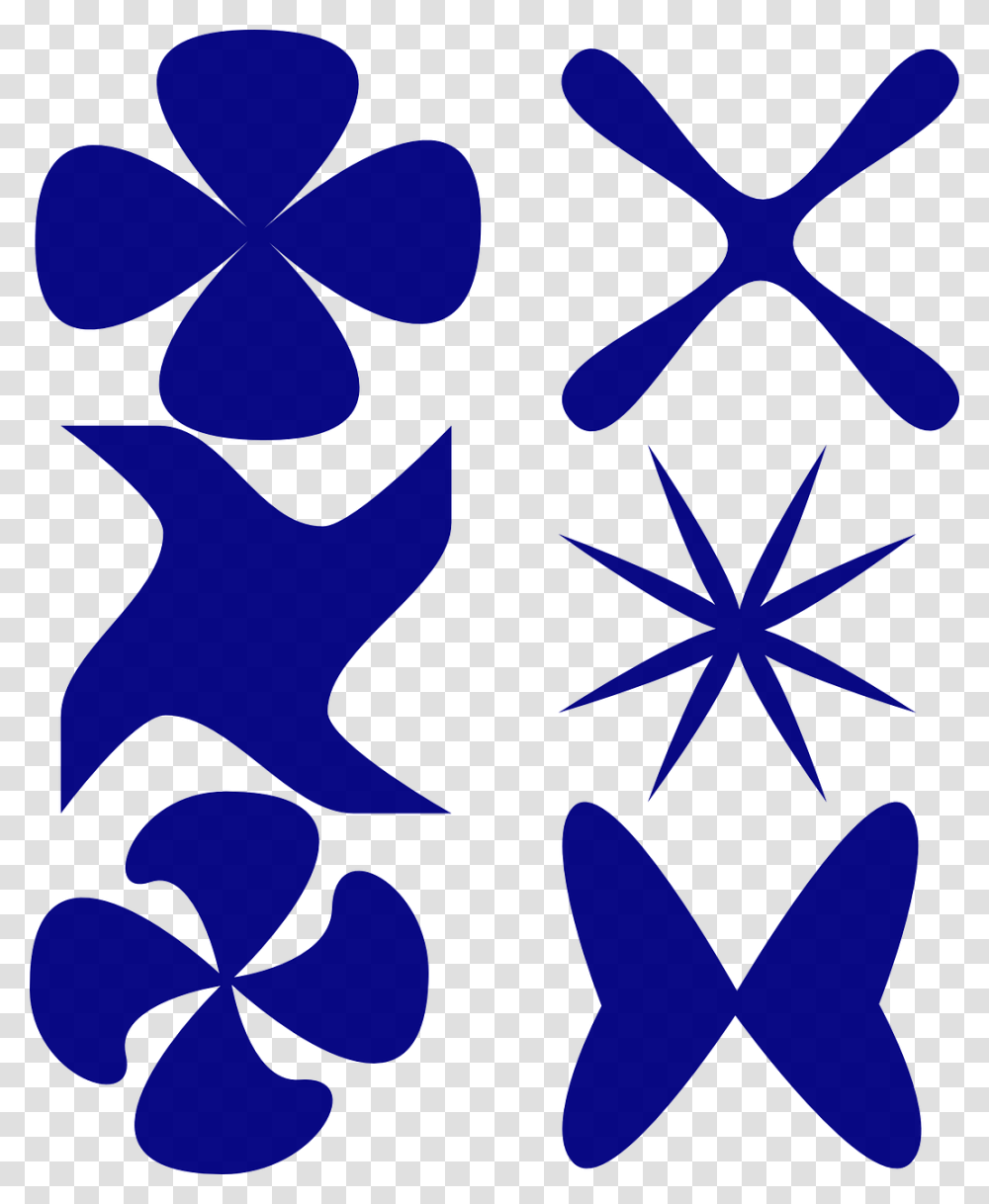 Organic Shape Clipart, Star Symbol, Pattern, Ornament Transparent Png