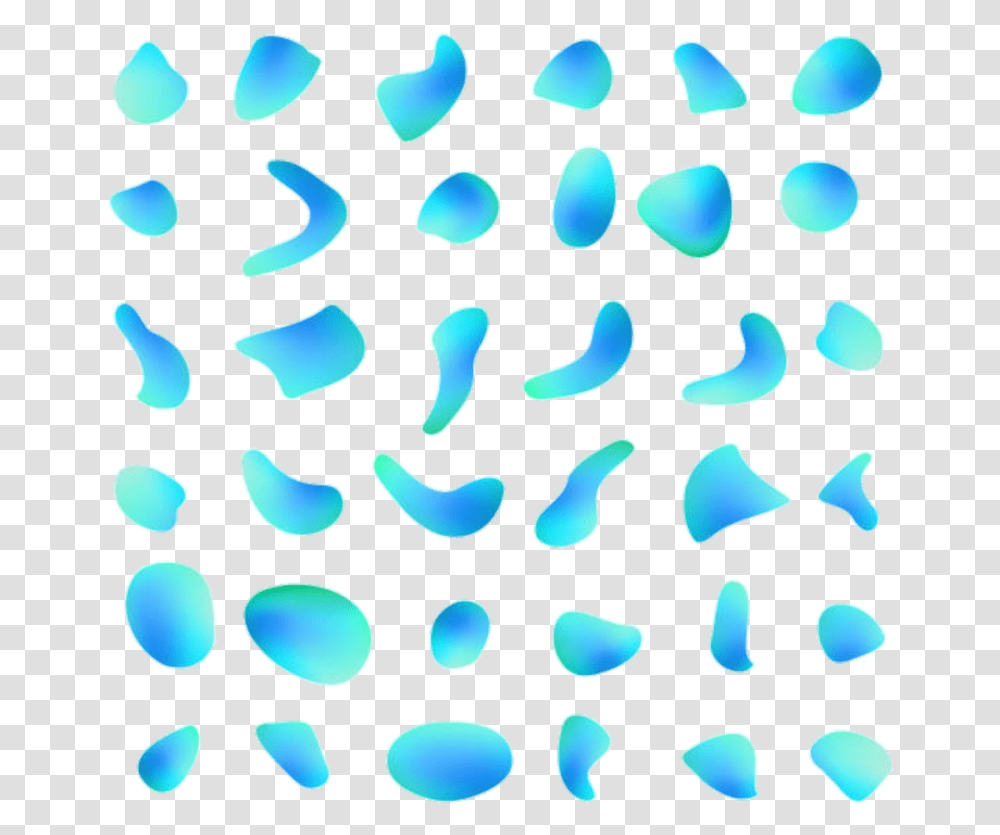 Organic Shapes Bubbles, Pattern, Confetti, Paper Transparent Png