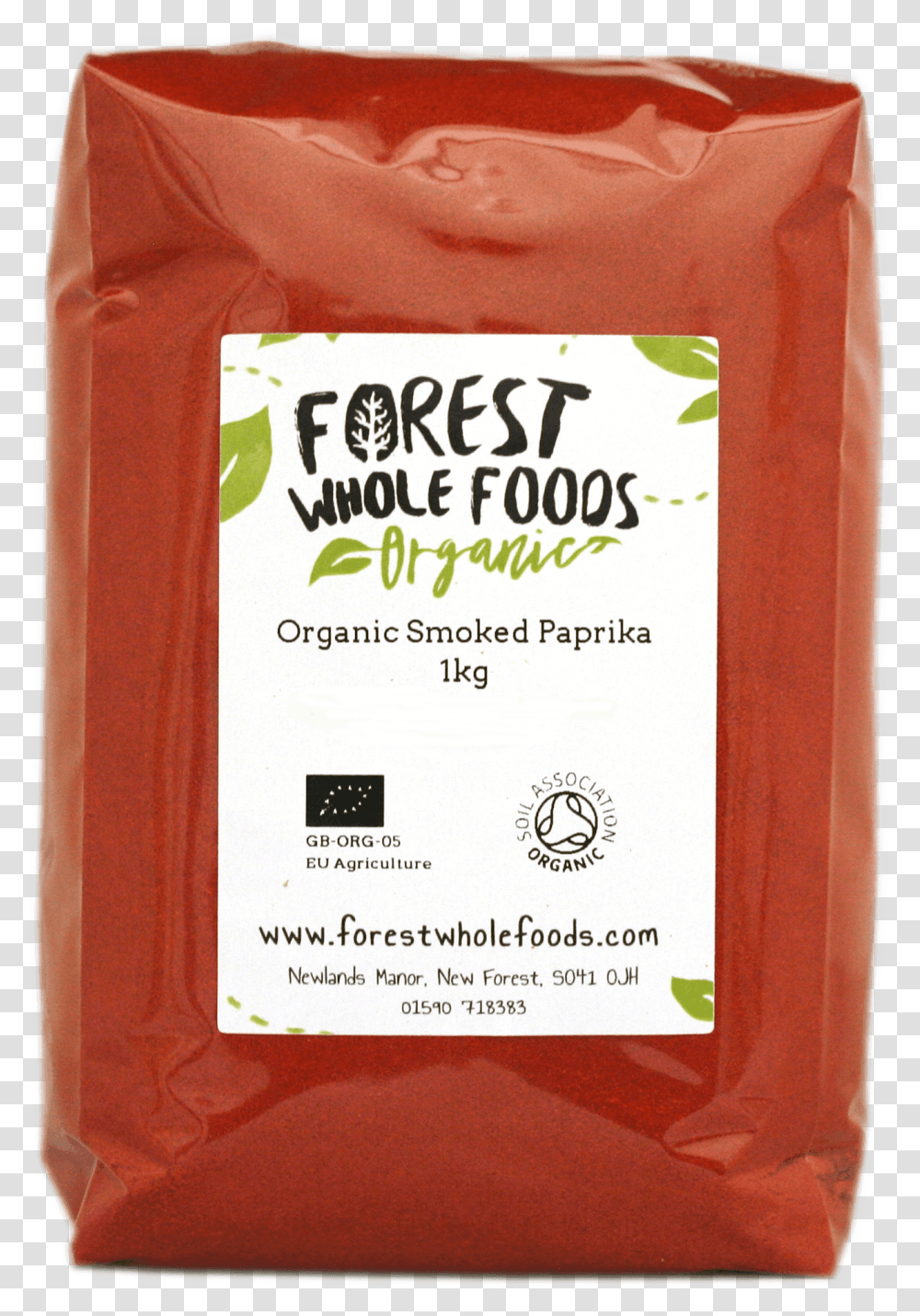 Organic Smoked Paprika 1kg Forest Whole Food, Dish, Meal, Flour, Powder Transparent Png
