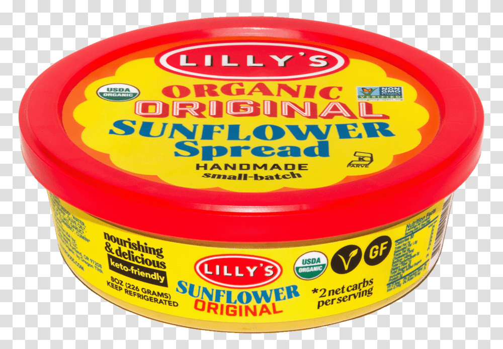Organic Sunflower Spread Original - Foods Convenience Food, Mayonnaise, Butter, Jelly Transparent Png