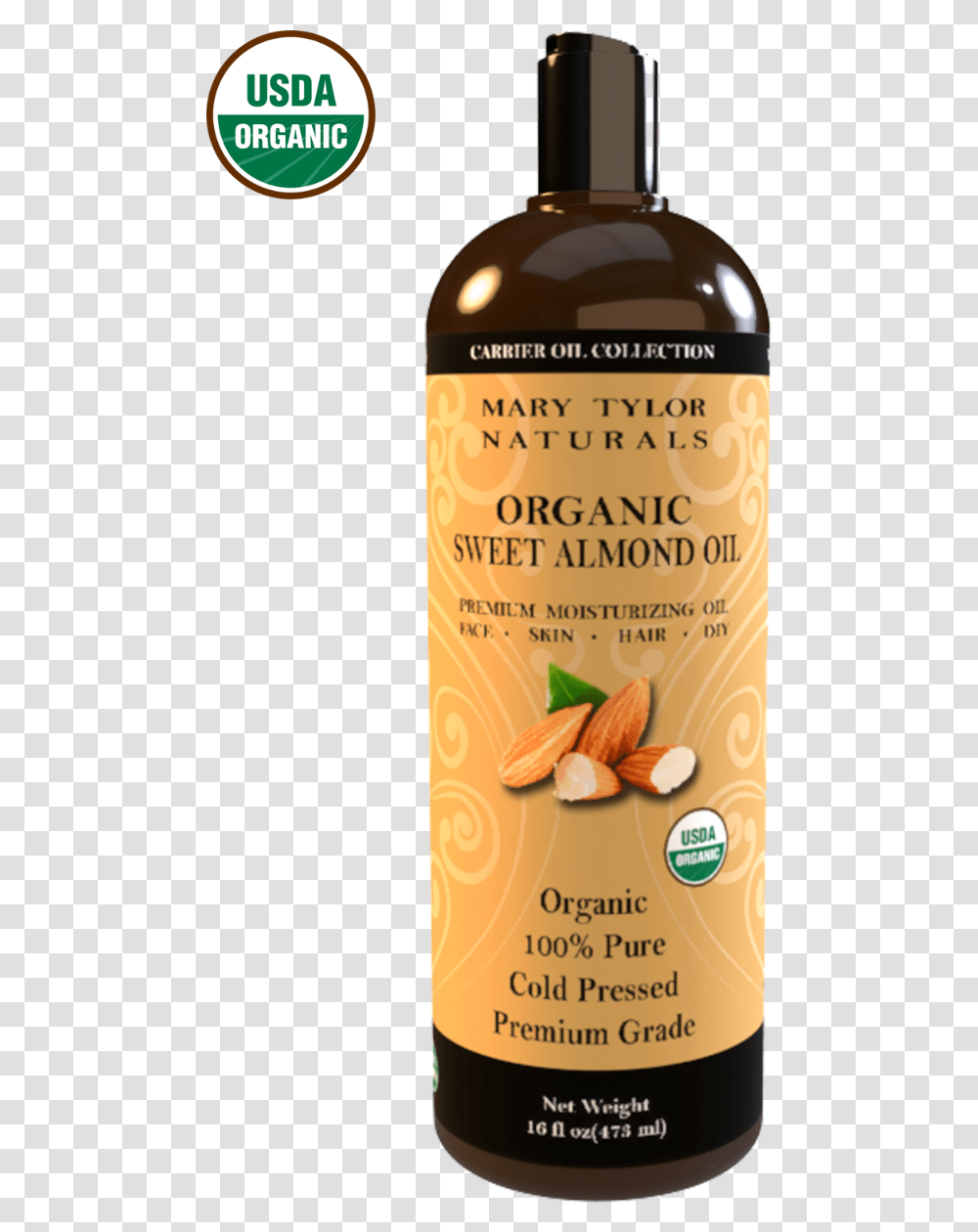 Organic Sweet Almond Oil, Plant, Nut, Vegetable, Food Transparent Png