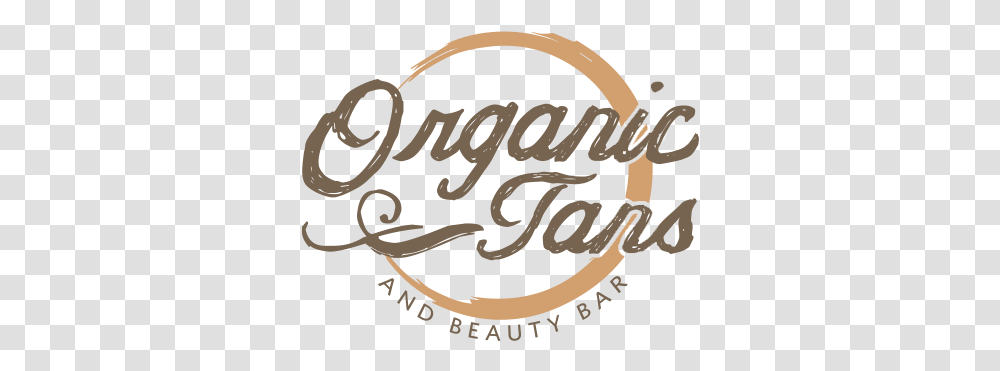 Organic Tans Beauty Bar Calligraphy, Logo, Symbol, Trademark, Text Transparent Png