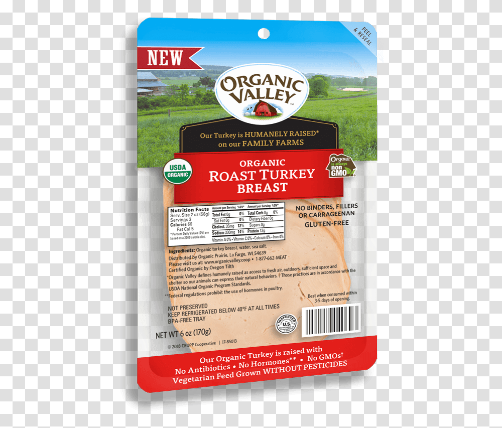 Organic Turkey Breast Sliced, Advertisement, Poster, Flyer, Paper Transparent Png