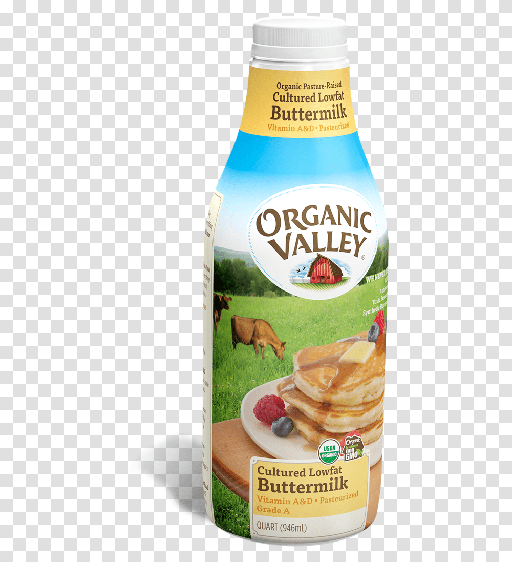Organic Valley Buttermilk, Cow, Cattle, Mammal, Animal Transparent Png