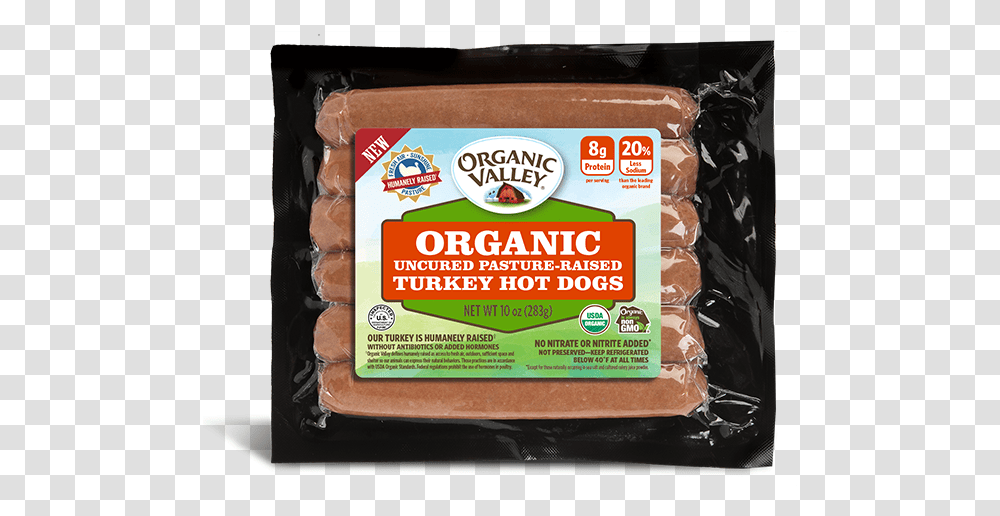 Organic Valley Grass Fed Hot Dogs, Plant, Food, Vegetable, Produce Transparent Png