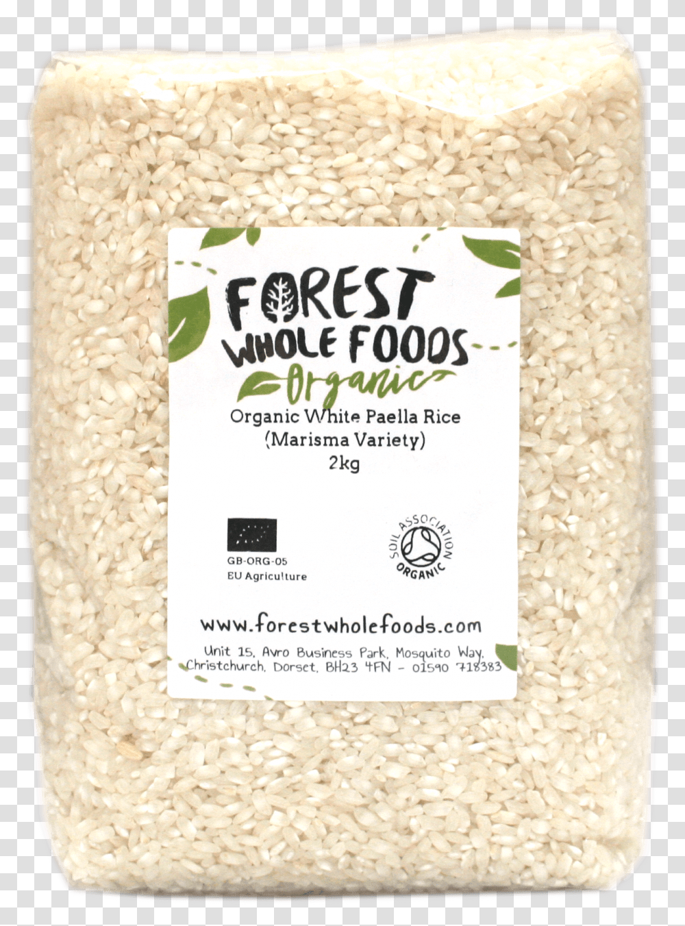 Organic White Paella Rice 2kg Ground Flaxseed, Sesame, Seasoning, Food, Rug Transparent Png