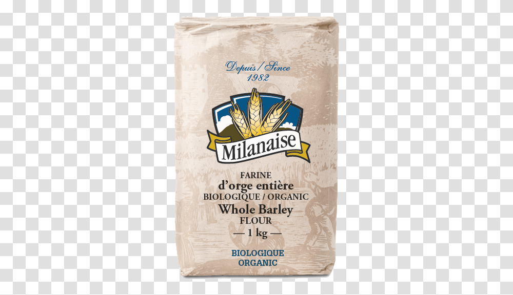 Organic Whole Barley Flour Farine De Bl Intgrale, Poster, Advertisement, Flyer, Paper Transparent Png