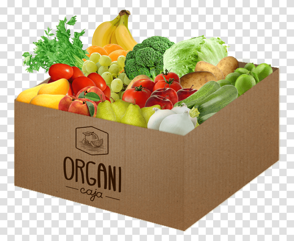 Organicaja Productos Org Nicos, Plant, Box, Food, Vegetable Transparent Png