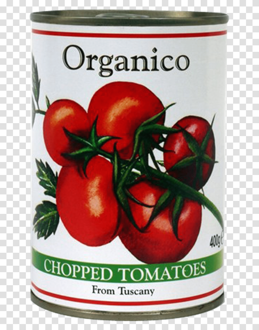 Organico Chopped Tomatoes Plum Tomato, Plant, Food, Beverage, Drink Transparent Png
