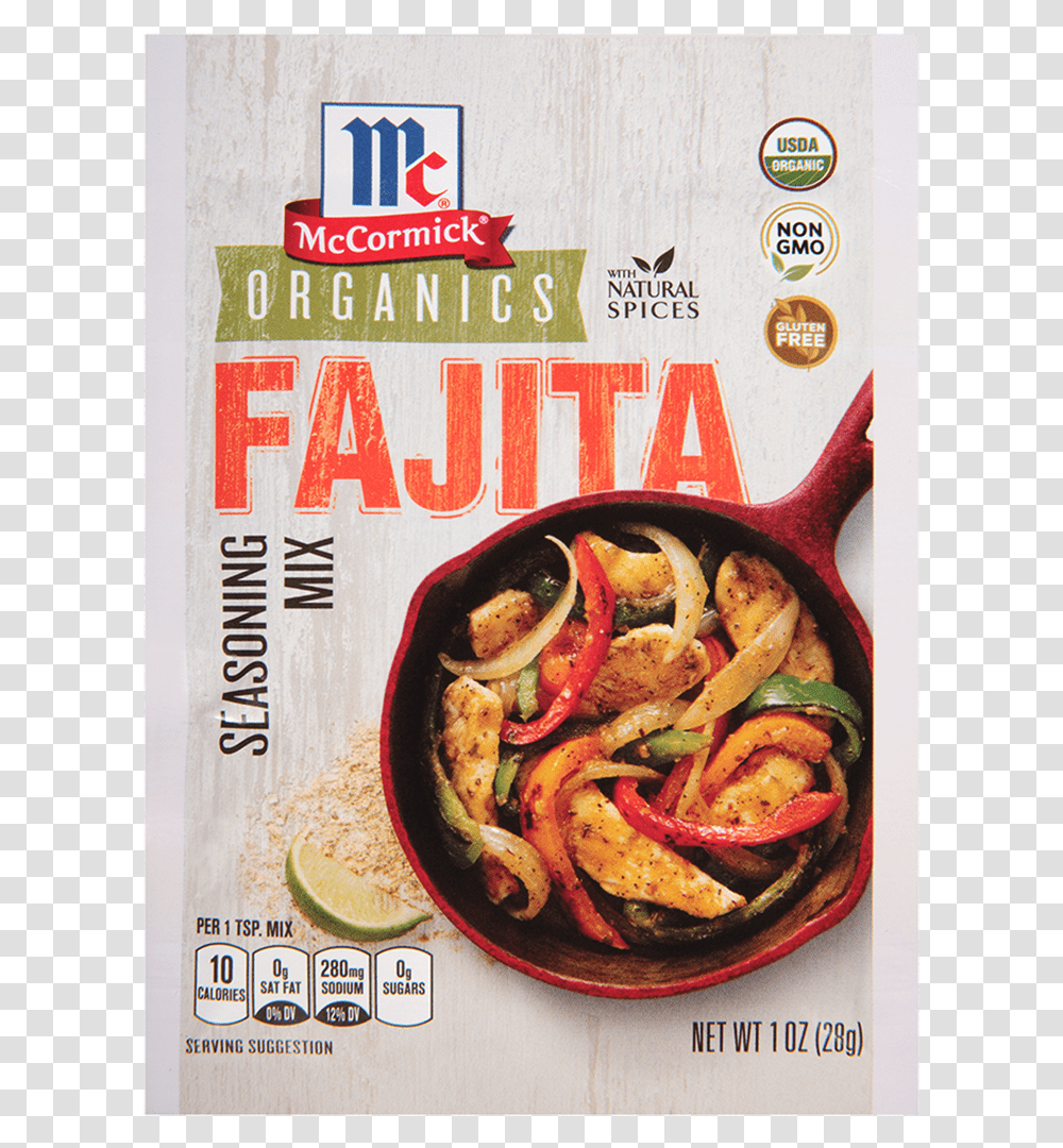 Organics Fajita Seasoning Mix Fajita Mix, Lobster, Sea Life, Food, Animal Transparent Png
