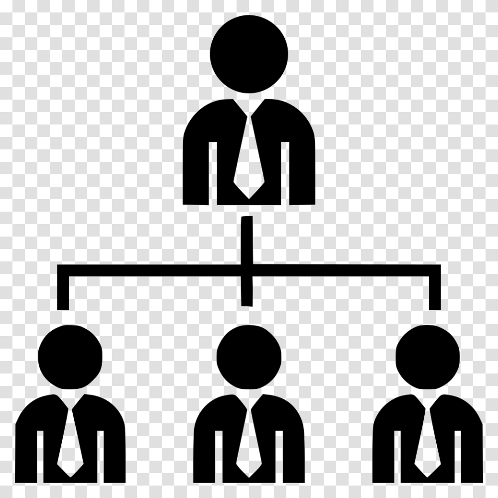 Organization Chart Icon Free Download, Audience, Crowd, Speech Transparent Png