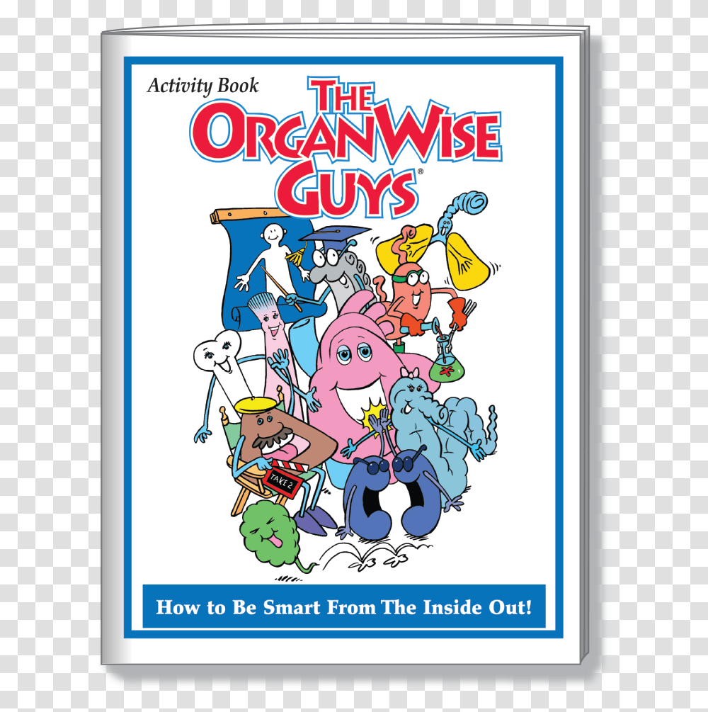 Organwise Guys Book, Poster, Advertisement, Flyer, Paper Transparent Png