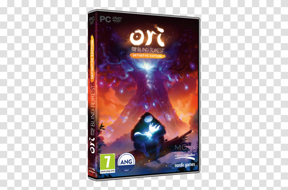 Ori And The Blind Forest Switch, Poster, Advertisement, Disk, Dvd Transparent Png
