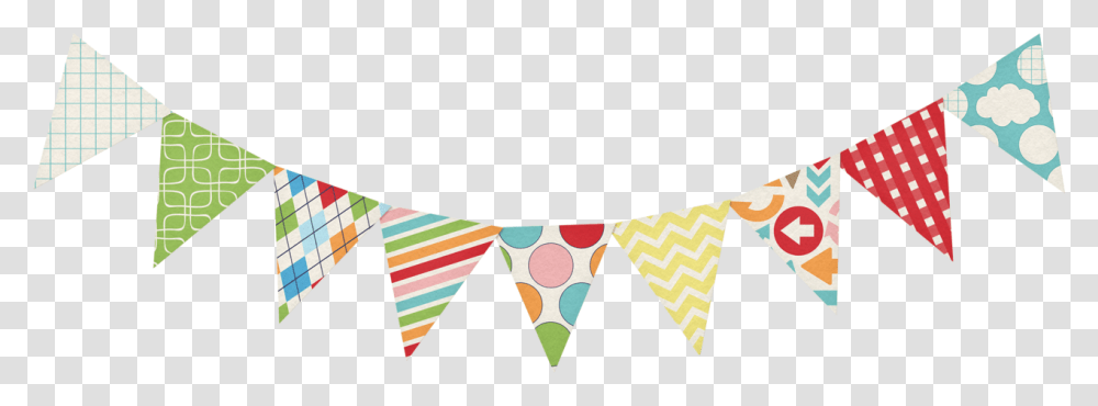 Orig Clipart Bunting Banners, Flag, Triangle Transparent Png