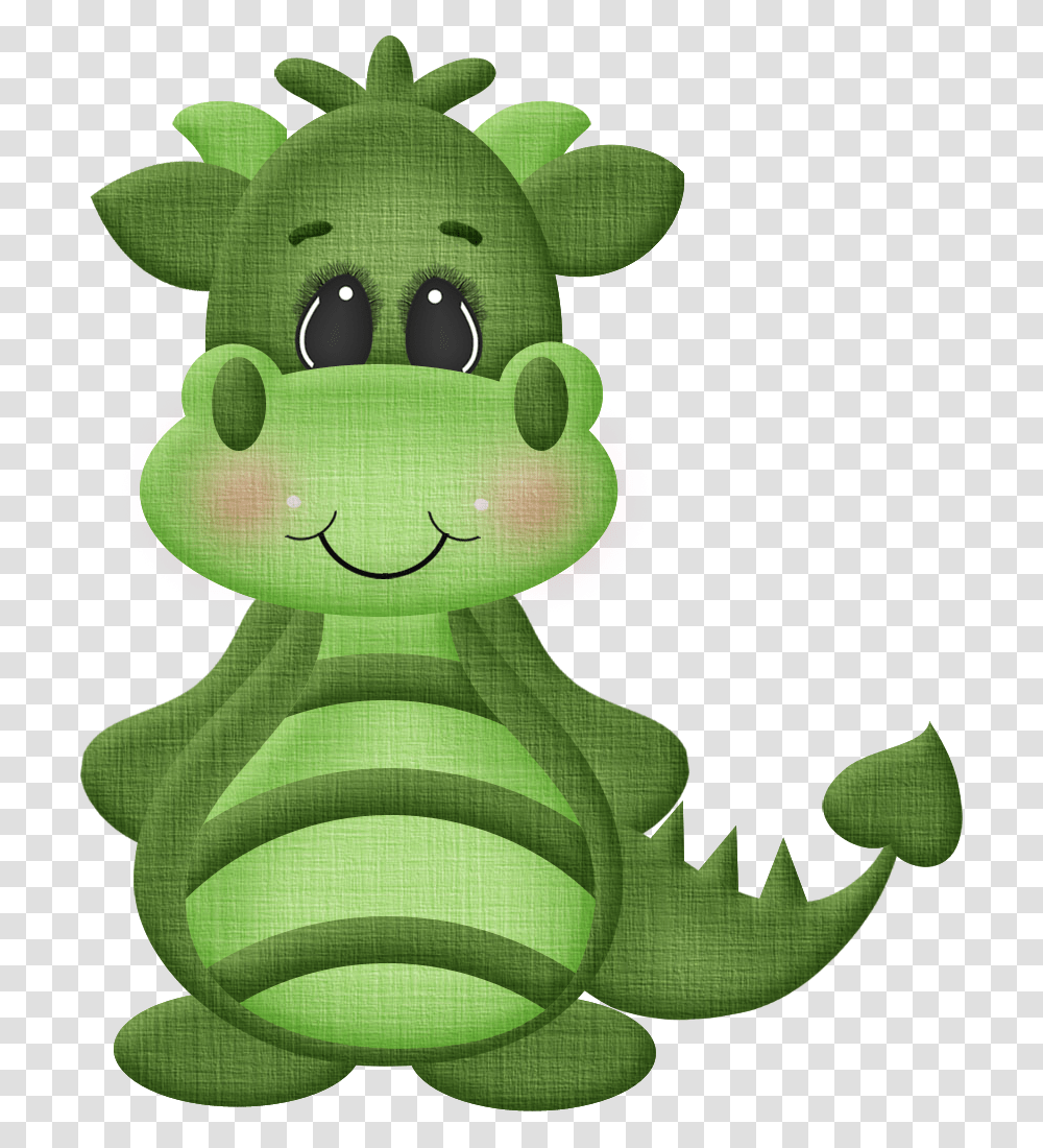 Orig Clipart Dragons, Plant, Green, Grass, Plush Transparent Png