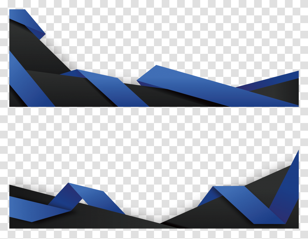 Origami Banner, Vehicle, Transportation, Aircraft, Airplane Transparent Png