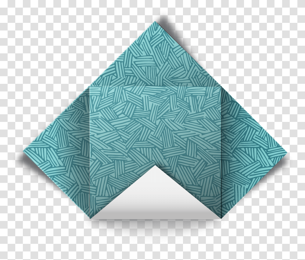 Origami Crane Construction Paper, Triangle, Rug, Tent Transparent Png