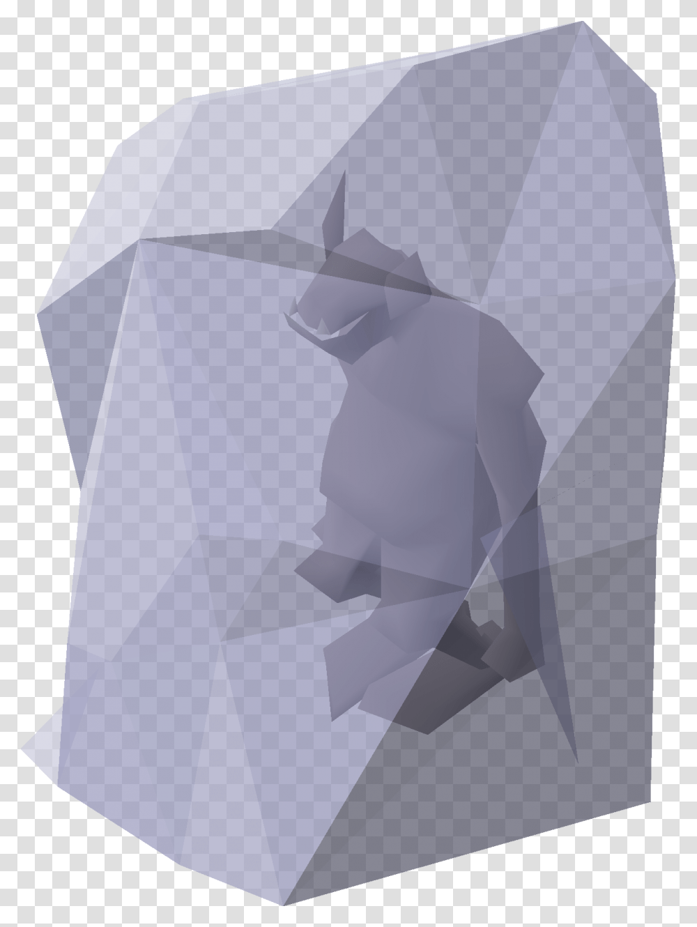 Origami, Crystal, Rock, Mineral Transparent Png