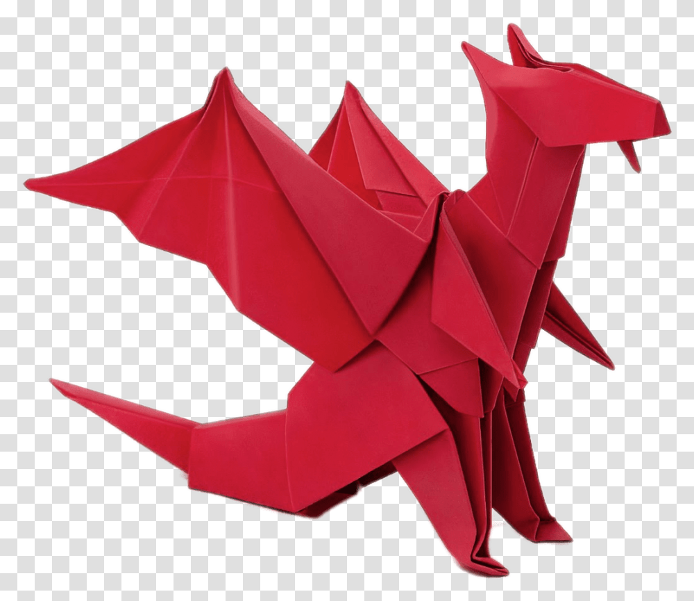 Origami Dragon Origami Dragon Background, Paper Transparent Png