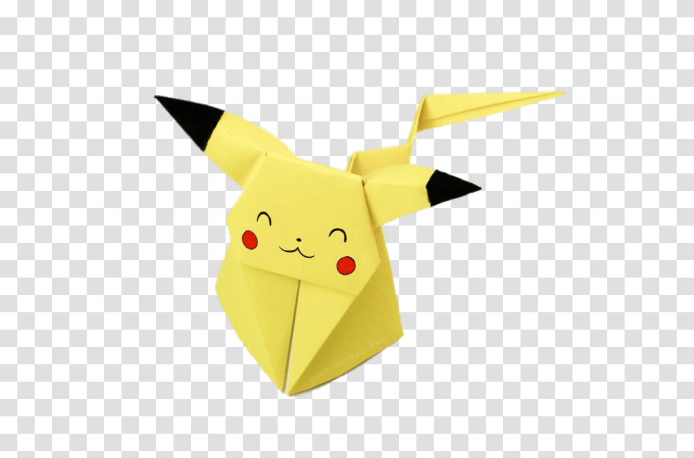 Origami Pikachu, Paper, Toy Transparent Png