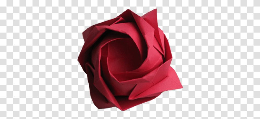 Origami Rose Image Origami Flowers, Plant, Blossom, Paper Transparent Png