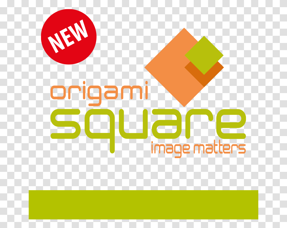 Origami Square Graphic Design, Logo, Trademark Transparent Png